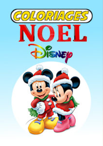 coloriage de noel disney