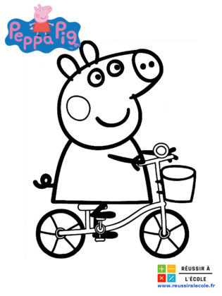 coloriage de peppa pig