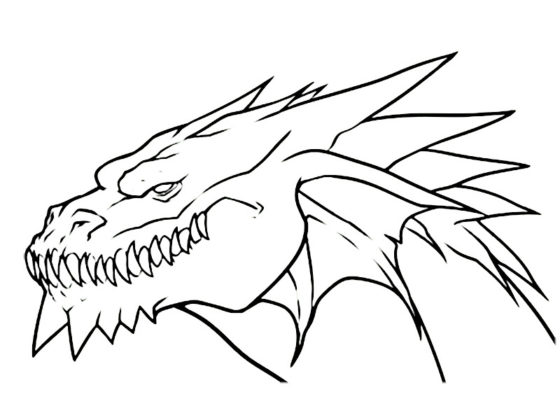 coloriage dragon