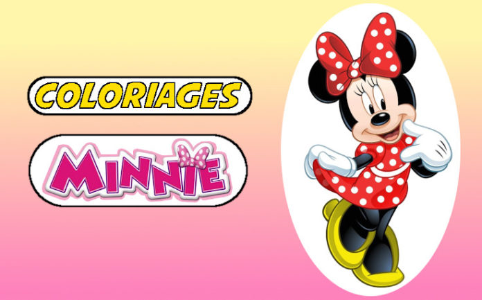 coloriage minnie