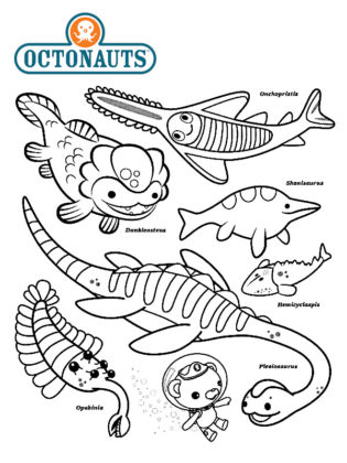 coloriage octonautes