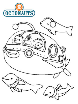 coloriage octonautes