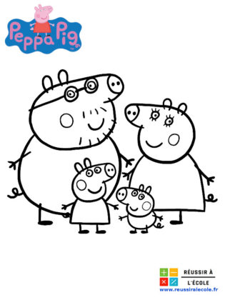 coloriage pepa pig