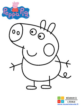 coloriage pepa pig