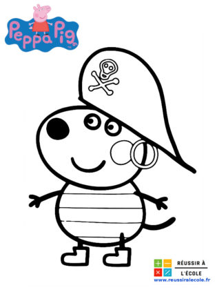 coloriage peppa pig