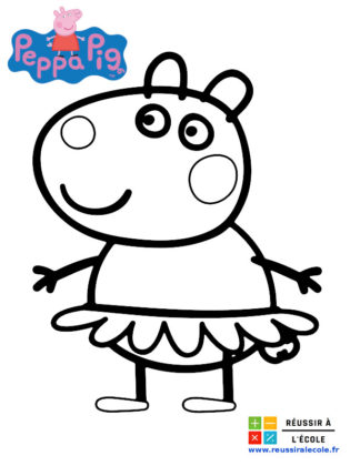 coloriage peppa pig