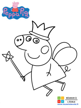 coloriage peppa pig