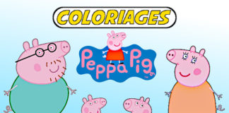 coloriage peppa pig