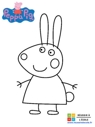 coloriage peppa pig et ses amis