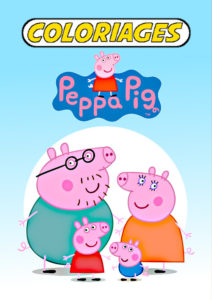 coloriage peppa pig pdf
