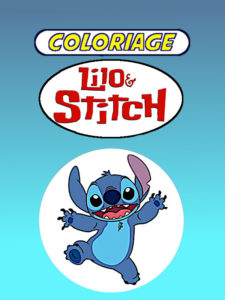 coloriage stitch