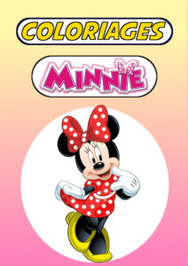 coloriage minnie à imprimer pdf