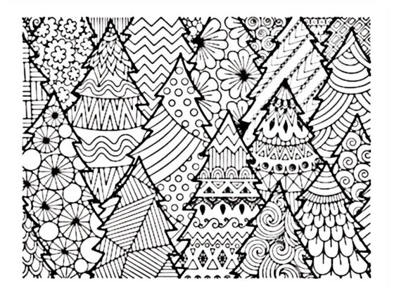 Coloriage Sapin de Noel : 30 images à imprimer 🎄