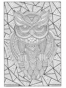 animaux coloriage mandala