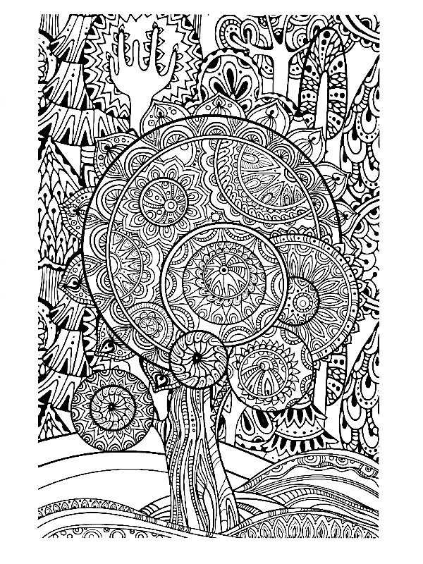 mandala-a-imprimer-pour-les-grands-32 #mandala #coloriage #adulte