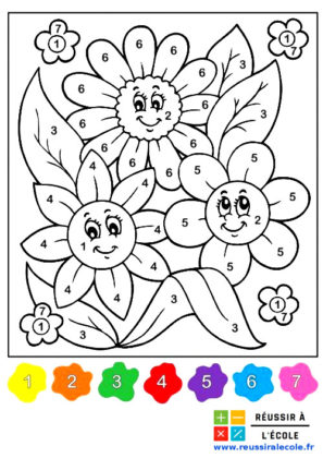 coloriage magique