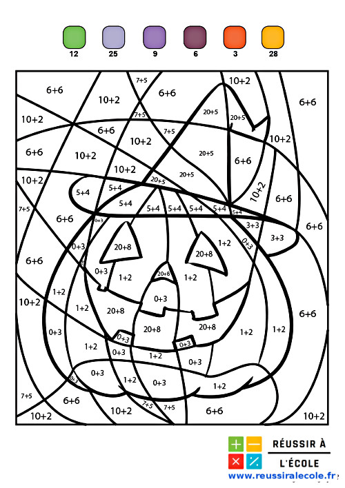 Imprimer le coloriage : Chiffres-et-formes - Coloriages-magiques numéro  576053