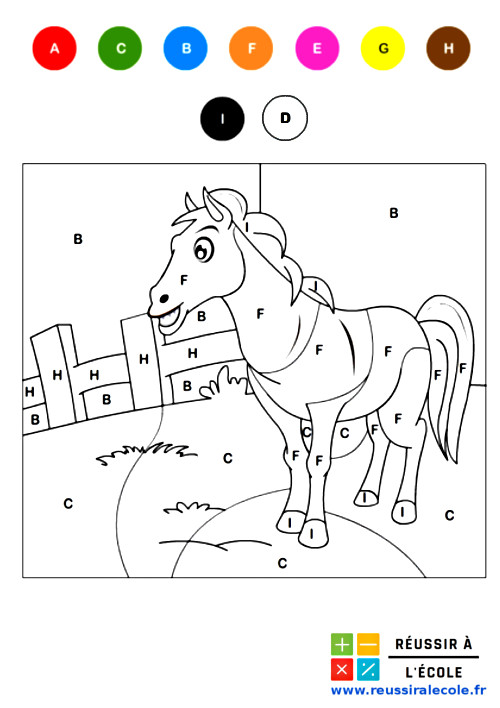 Imprimer le coloriage : Chiffres-et-formes - Coloriages-magiques numéro  576053