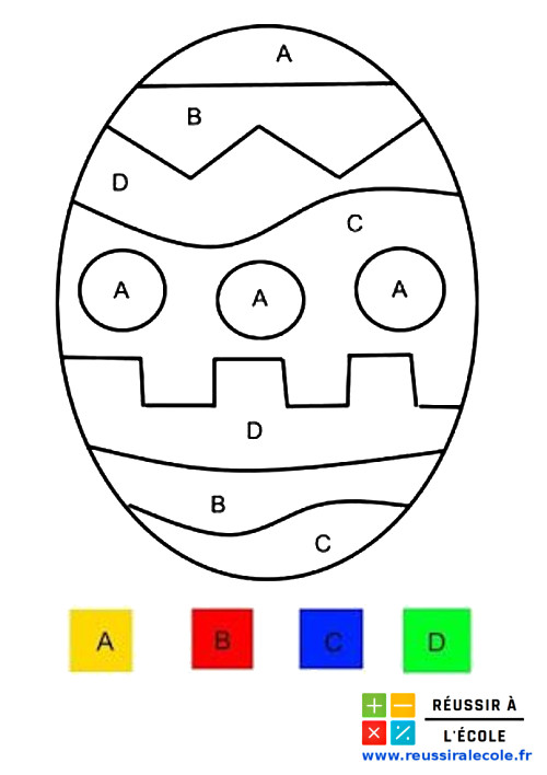 Imprimer le coloriage : Chiffres-et-formes - Coloriages-magiques numéro  576053