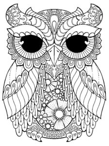 coloriage mandala animaux