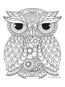 coloriage mandala animaux