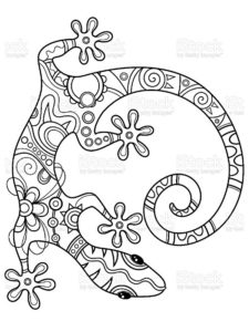 coloriage mandala animaux