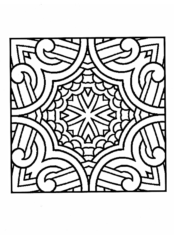 Coloriage Mandala - Coloriages Gratuits à Imprimer - Dessin 30878