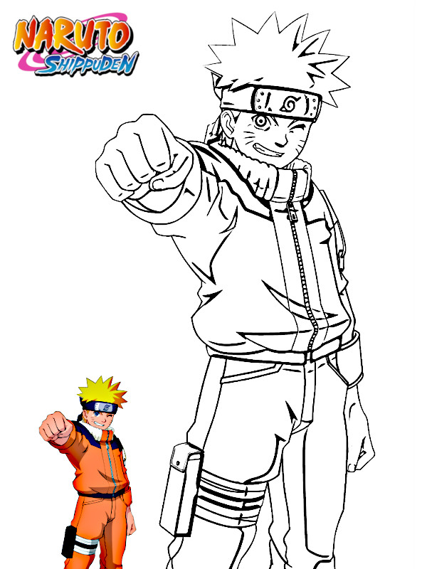 Coloriage Boruto - Dessin à colorier gratuits à imprimer