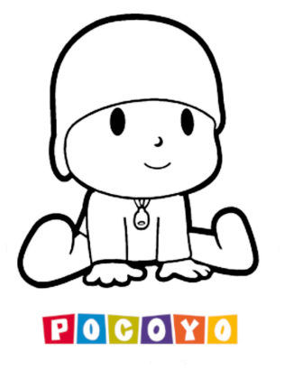 coloriage pocoyo