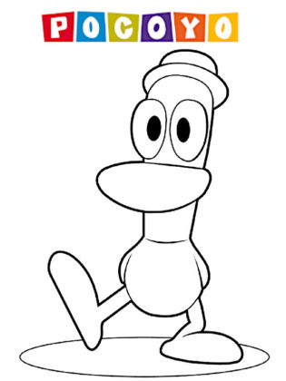 coloriage pocoyo