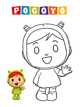 coloriage pocoyo