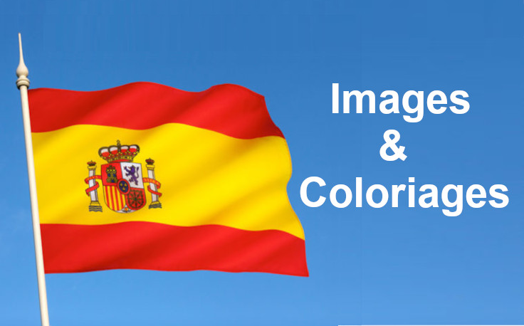 DRAPEAU ESPAGNE - Couleurs du drapeau espagnol