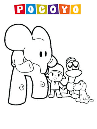 pocoyo dessin