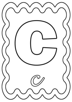 coloriage alphabet