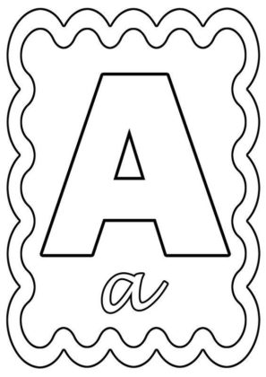 coloriage alphabet