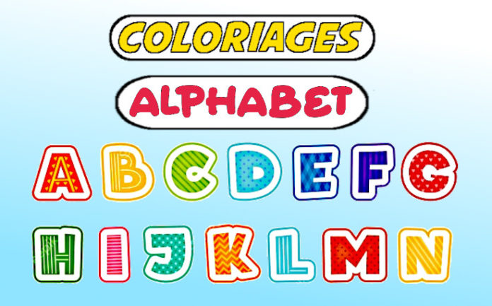 coloriage alphabet