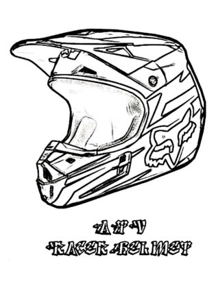 coloriage moto