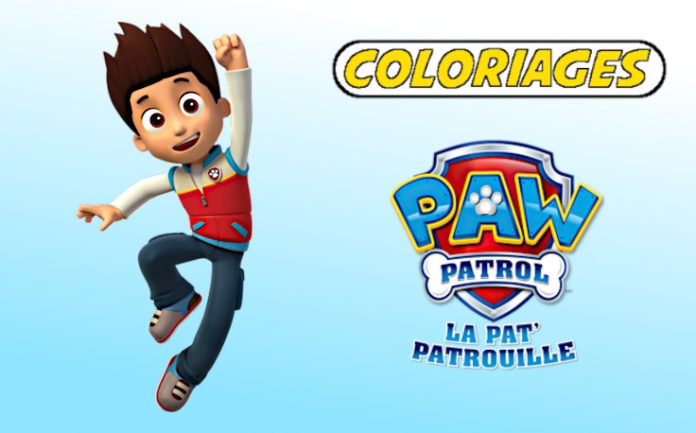 pat patrouille a colorier