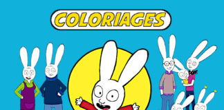coloriage simon