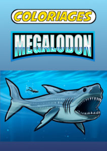 megalodon coloriage