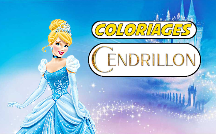 coloriage cendrillon