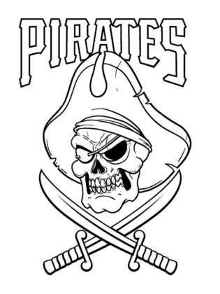 coloriage de pirate