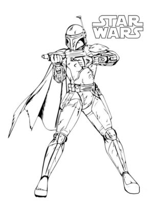 coloriage de star wars