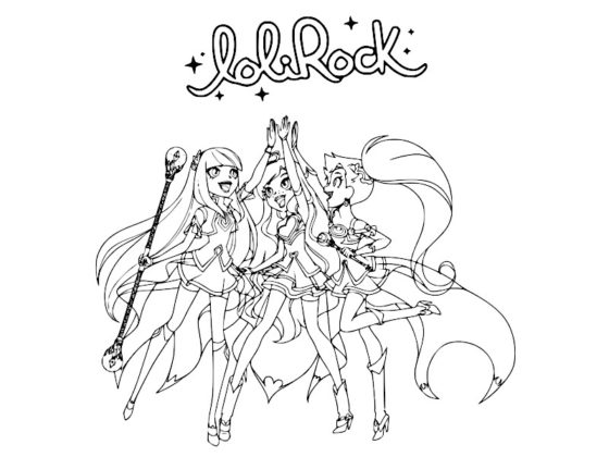 coloriage lolirock