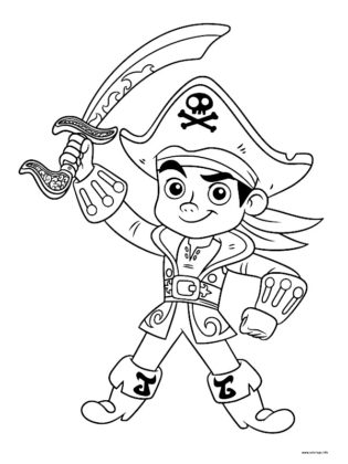 pirate coloriage