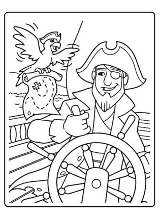 pirate coloriage