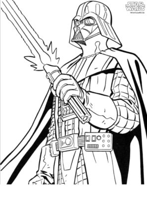 star wars coloriage