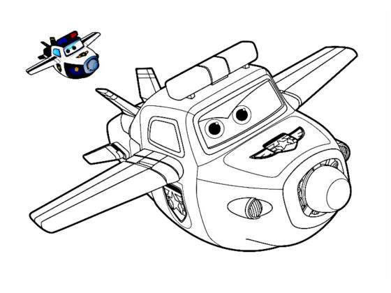 super wings coloriage gratuit