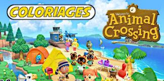 coloriage animal crossing