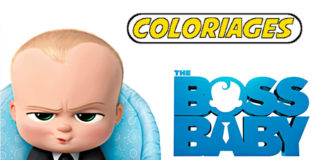coloriage baby boss